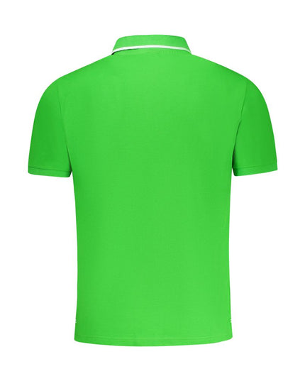 North Sails Green Cotton Men Polo Shirt