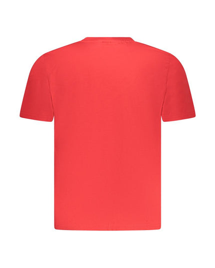 North Sails Red Cotton Men T-Shirt