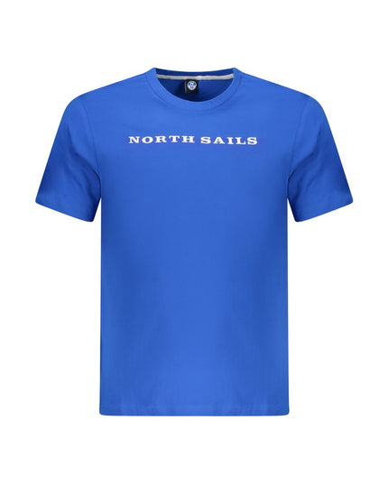 North Sails Blue Cotton Men TShirt