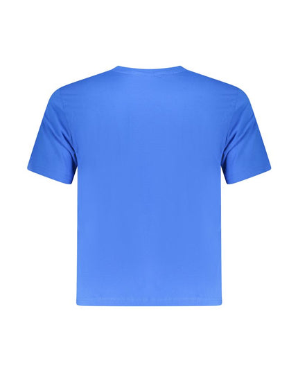 North Sails Blue Cotton Men T-Shirt