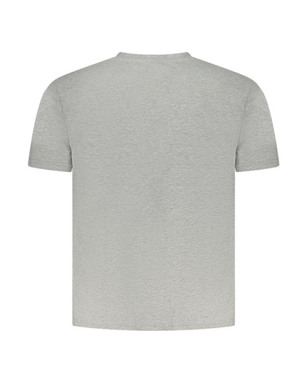 North Sails Brown Cotton Men T-Shirt