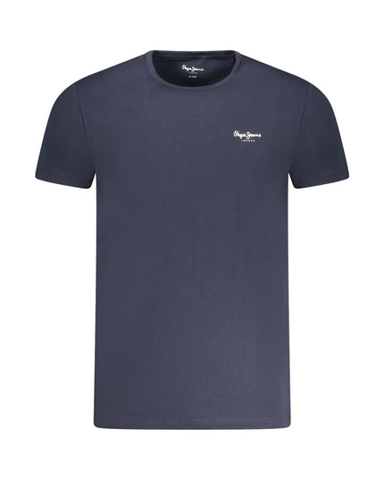 Pepe Jeans Blue Cotton Men T-Shirt