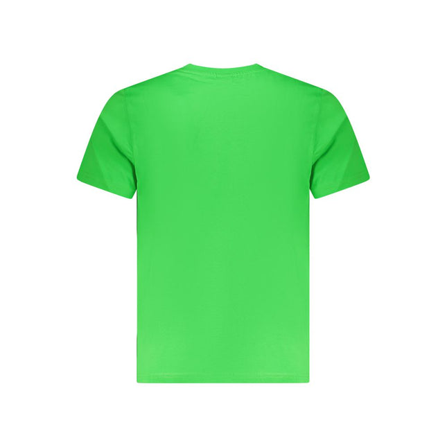 North Sails Green Cotton Men T-Shirt