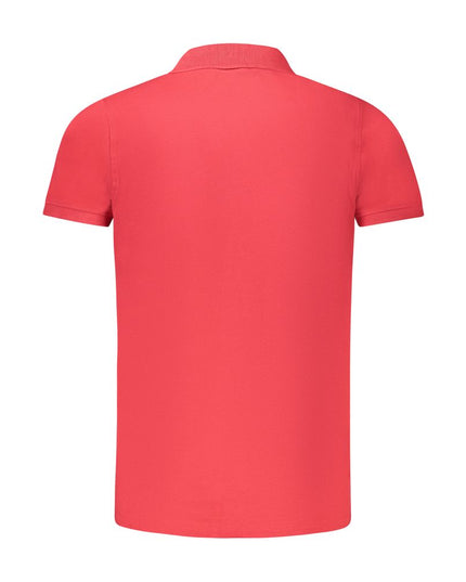 Norway 1963 Red Cotton Polo Shirt
