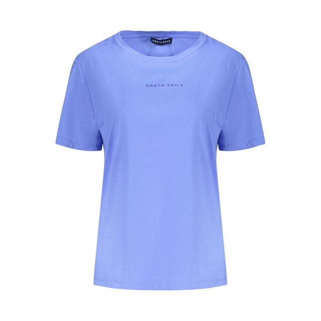 North Sails Blue Cotton Women T-Shirt