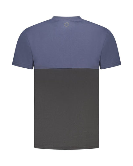 Trussardi Blue Cotton Men T-Shirt