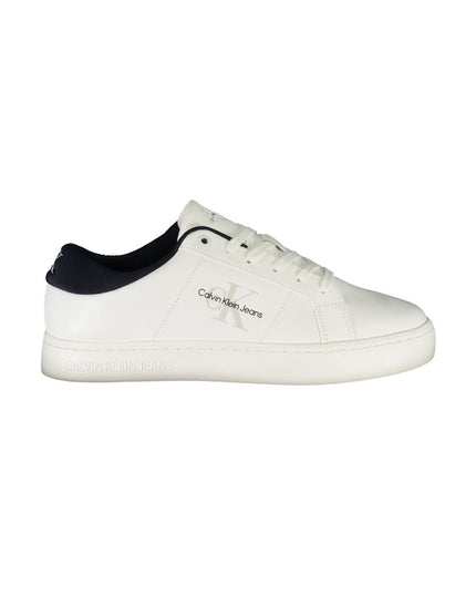 Calvin Klein White Leather Men Sneaker
