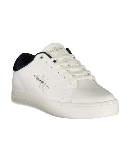 Calvin Klein White Leather Men Sneaker