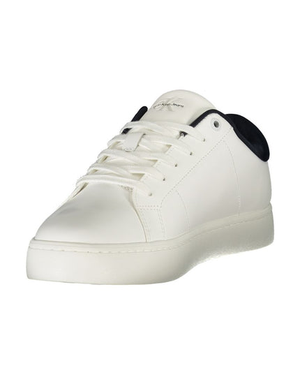 Calvin Klein White Leather Men Sneaker