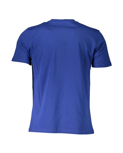 North Sails Blue Cotton Men T-Shirt