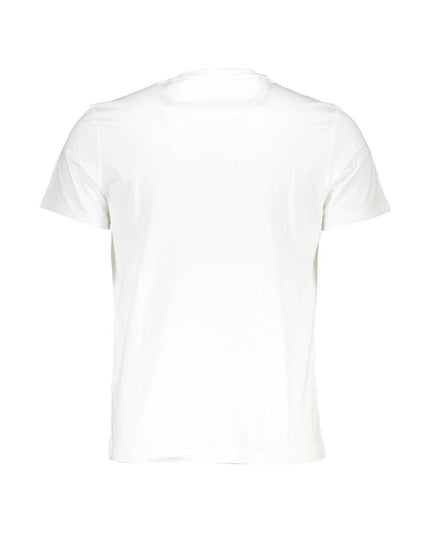 La Martina White Cotton Men T-Shirt