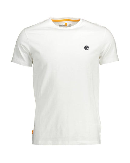 Timberland White Organic Cotton Men T-Shirt