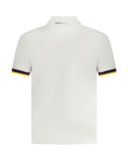 K-WAY White Cotton Polo Shirt