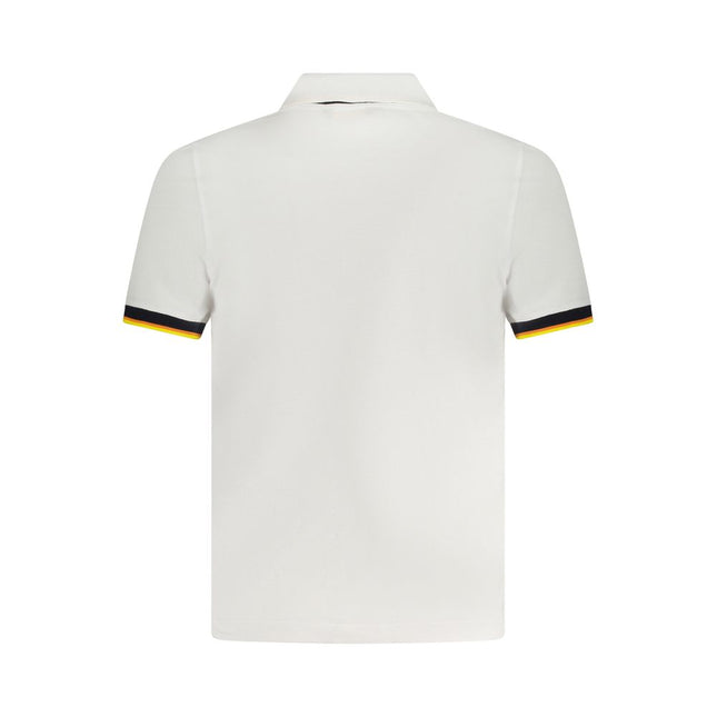 K-WAY White Cotton Polo Shirt