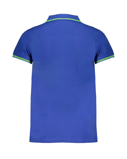 Norway 1963 Blue Cotton Men Polo Shirt