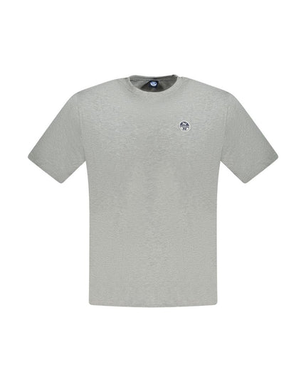 North Sails Brown Cotton Men T-Shirt