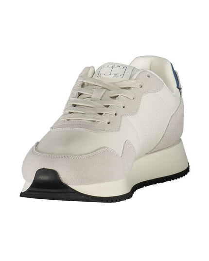 Tommy Hilfiger White Leather Men Sneaker