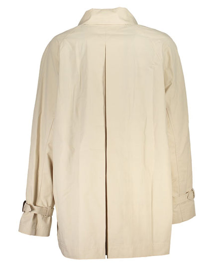Tommy Hilfiger Beige Cotton Women Trench Coat