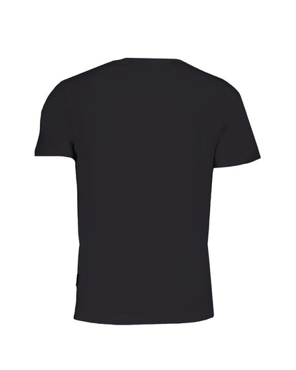 Napapijri Black Cotton T-Shirt