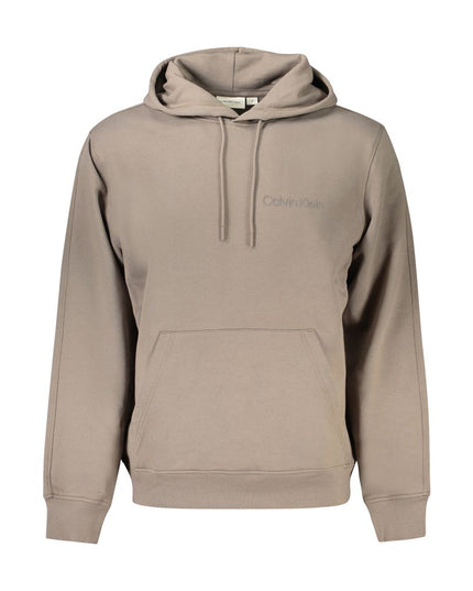 Calvin Klein Brown Cotton Men Sweater