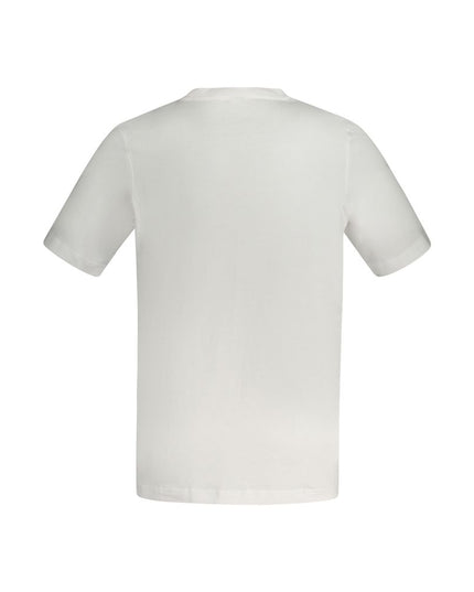 Kappa White Cotton Men T-Shirt