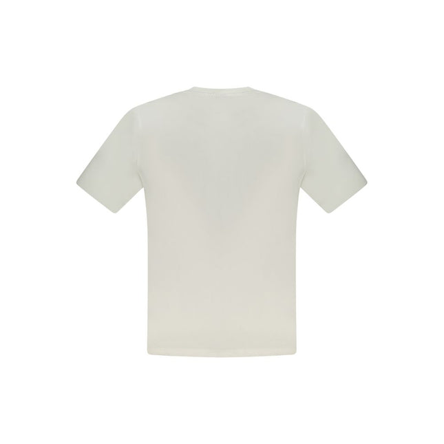 North Sails White Cotton Men T-Shirt