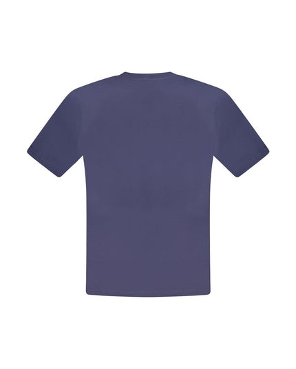 North Sails Blue Cotton Men T-Shirt