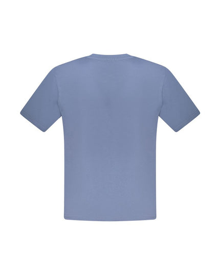 North Sails Blue Cotton Men T-Shirt