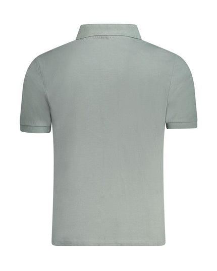 North Sails Green Cotton Men Polo Shirt