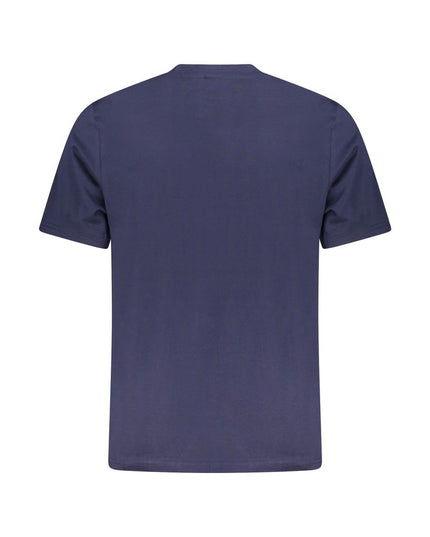 North Sails Blue Cotton Men T-Shirt