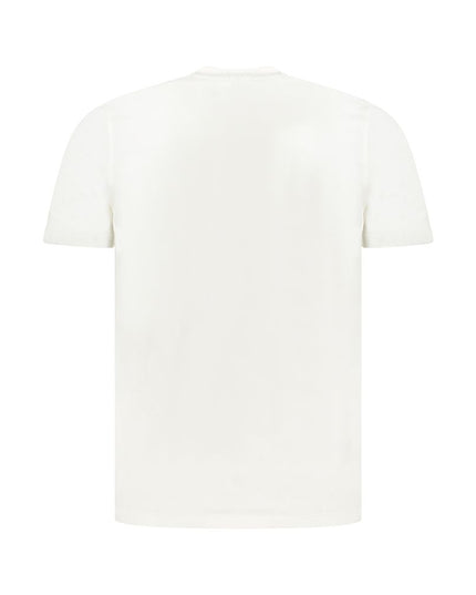 North Sails White Cotton Men T-Shirt