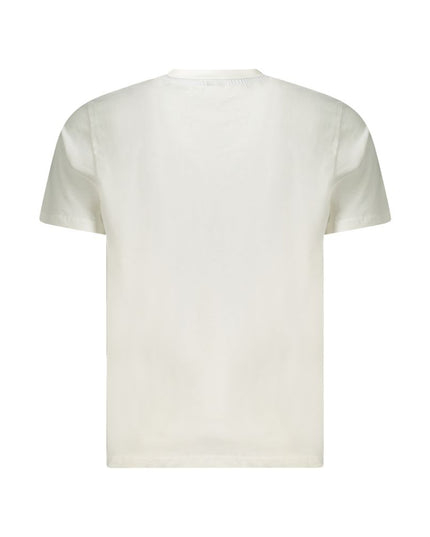 North Sails White Cotton Men T-Shirt