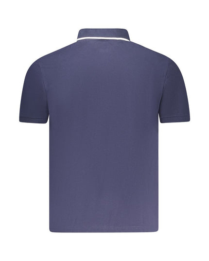 North Sails Blue Cotton Men Polo Shirt