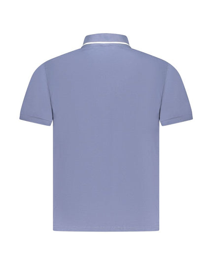 North Sails Blue Cotton Men Polo Shirt