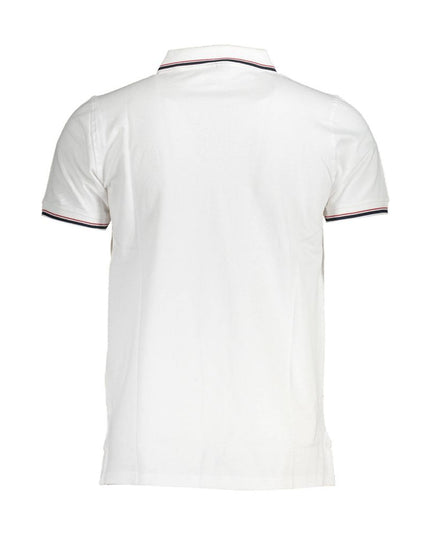 Norway 1963 White Cotton Men Polo Shirt