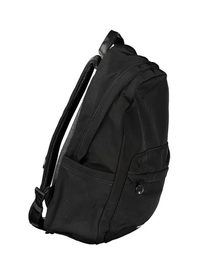 Tommy Hilfiger Black Polyester Backpack