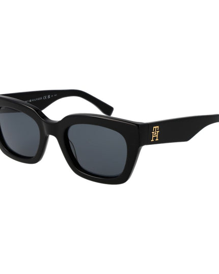 Tommy Hilfiger Black Women Sunglass