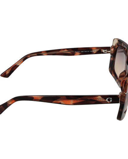 Guess Brown Plastic Sunglasses