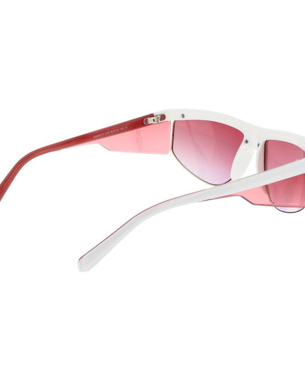 Guess White Plastic Sunglasses