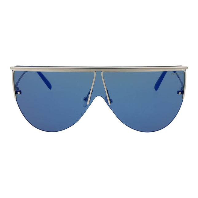 Emilio Pucci Silver Metal Sunglasses
