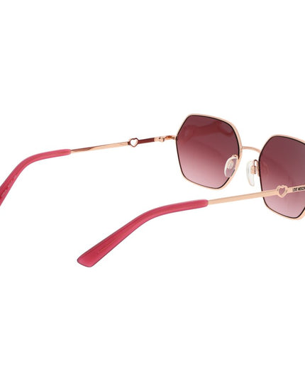 Love Moschino Rose Gold Metal Sunglasses