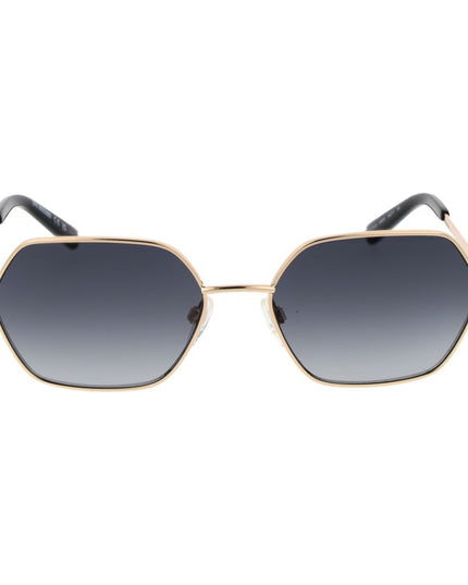 Love Moschino Gold Metal Sunglasses