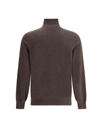 Brunello Cucinelli Brown Cashmere Cashmere Sweater