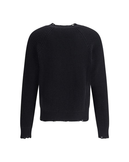 Dsquared² Black Wool Sweatshirt