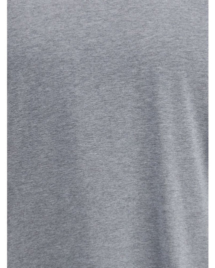 Brunello Cucinelli Gray Cotton T-Shirt