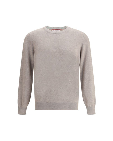 Brunello Cucinelli Brown Cashmere Cashmere Sweater