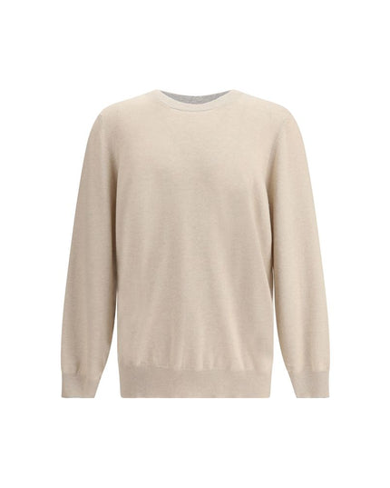 Brunello Cucinelli Beige Cashmere Cashmere Sweater