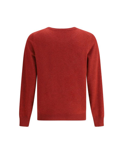 Brunello Cucinelli Red Cashmere Cashmere Sweater