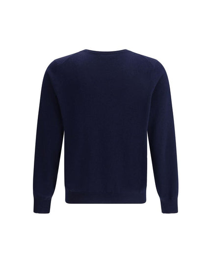 Brunello Cucinelli Blue Cashmere Cashmere Sweater