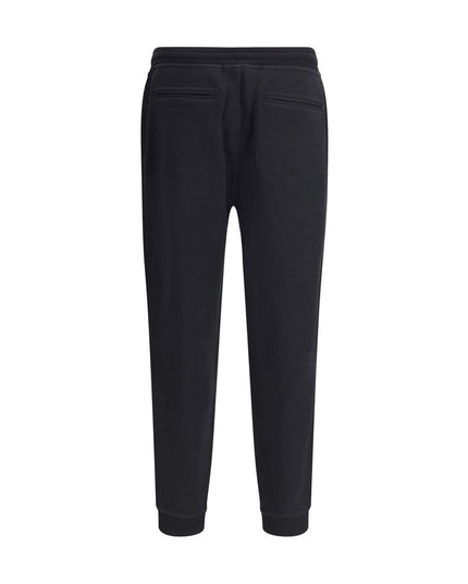 Brunello Cucinelli Black Cotton Joggers (Workout Pants)